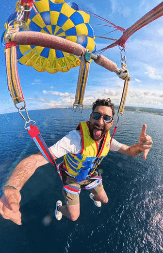 Volo con Parasailing a Polignano a mare